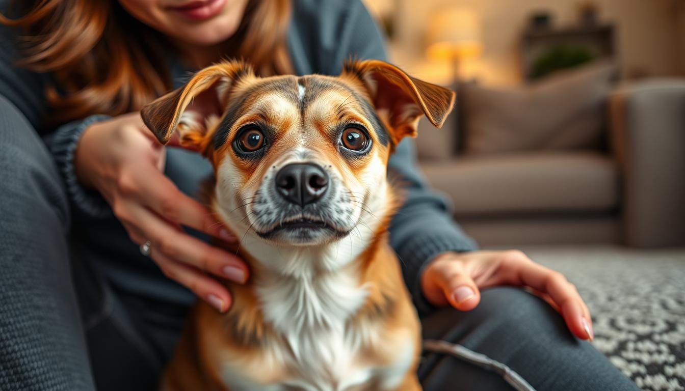 Dog anxiety, calming dogs, pet care, behavior tips