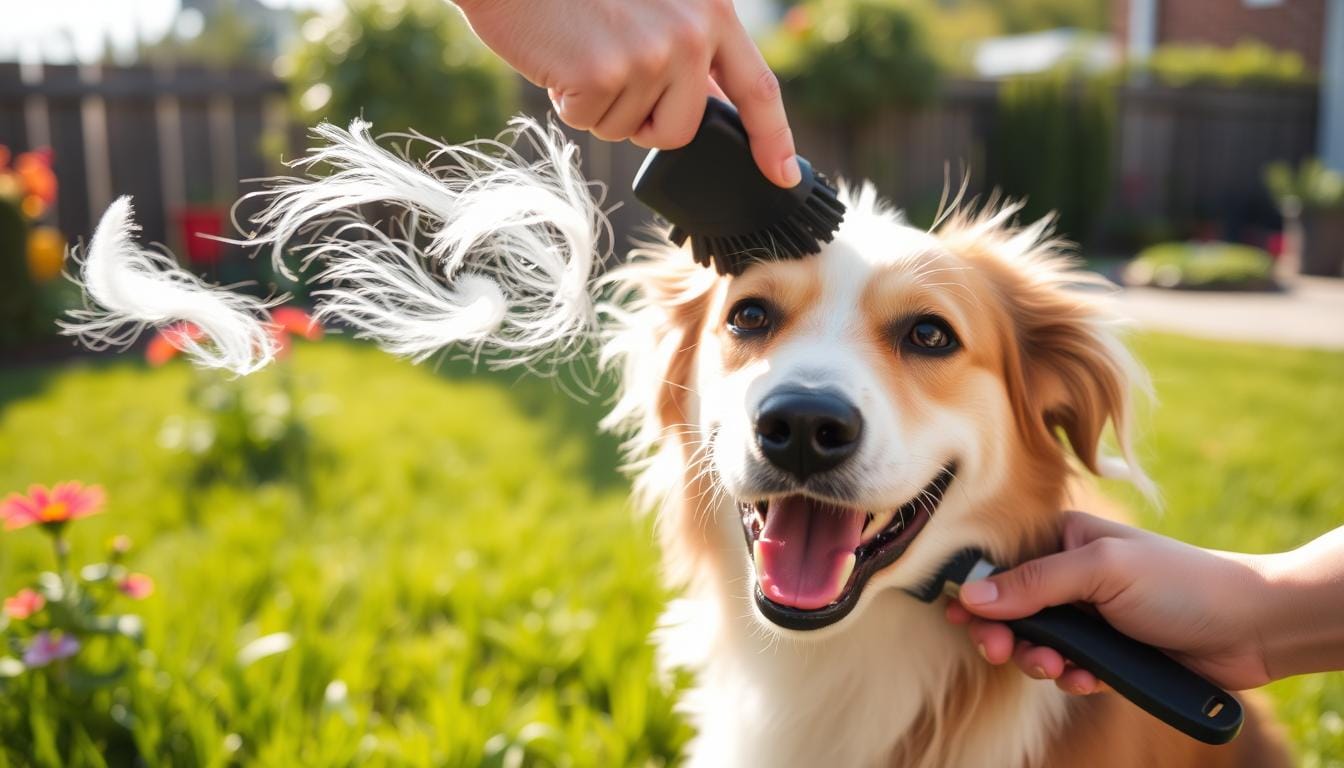 Dog shedding tips, grooming techniques, coat care
