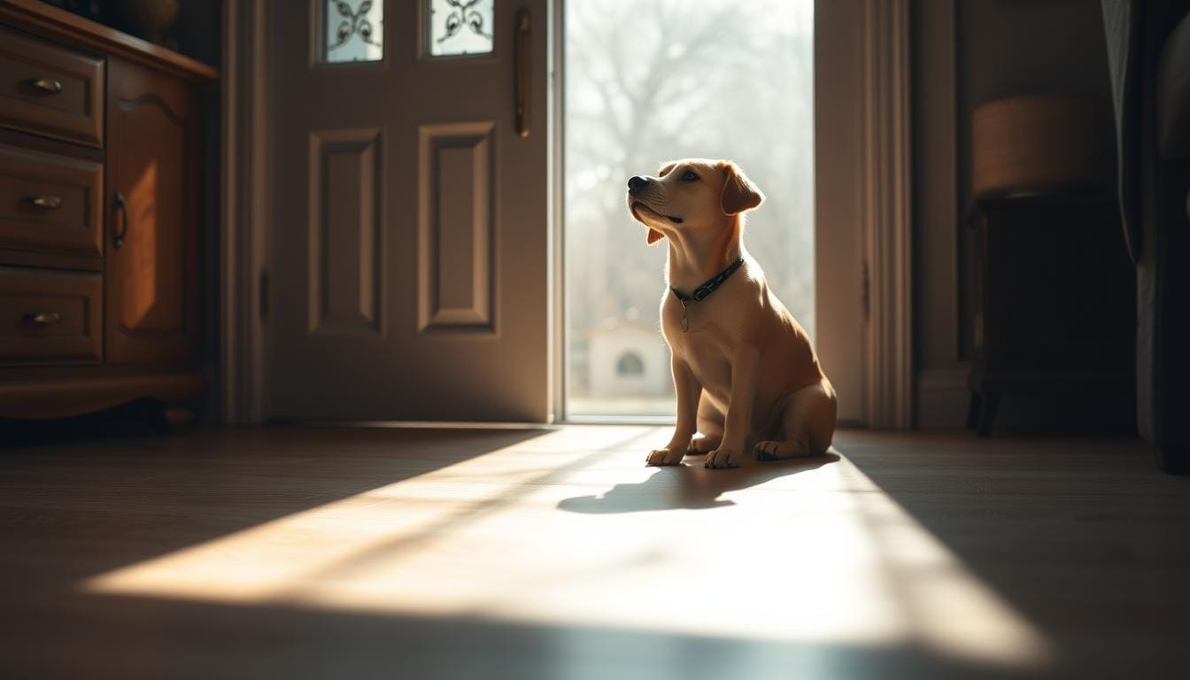 Dog separation anxiety, calming dogs, pet behavior