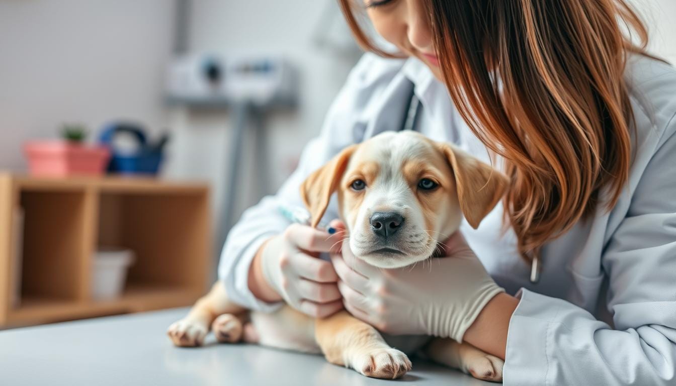 Puppy vaccinations, dog health, preventive care