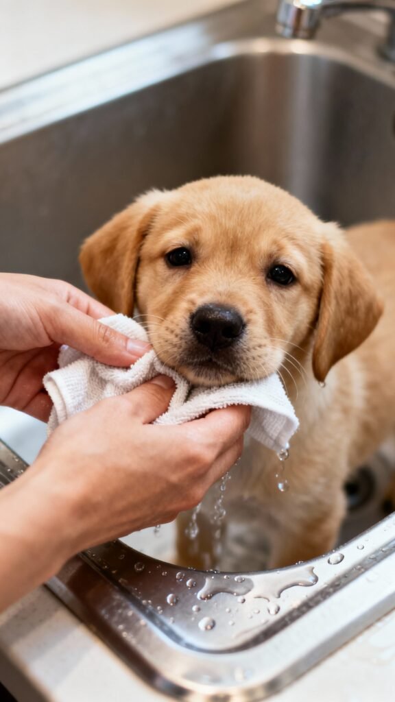 How To Clean A Puppy